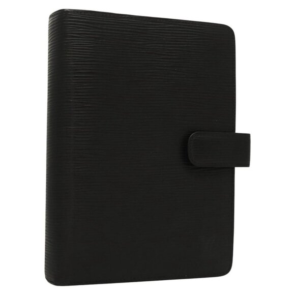 LOUIS VUITTON Epi Agenda MM Day Planner Cover Black R20042 LV Auth bs24082 - Picture 1 of 16
